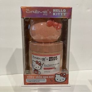 Hello Kitty x The Crème Shop Silky Skin Spa Set (Peach Petals)